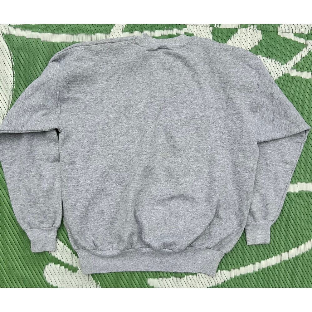 Vintage Appalachian State Crewneck Sweatshirt Hanes ComfortBlend Gray - Picture 4 of 4